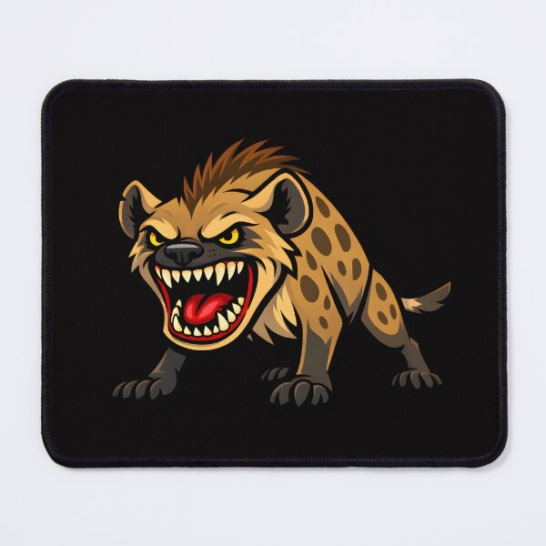 Item preview, Roaring Hyena – Fierce Wild Animal Illustration designed and sold by ROARSOME DESiGNS.