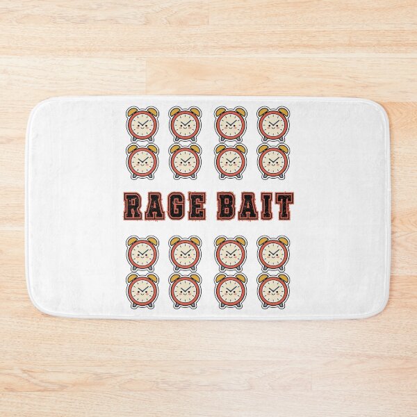Item preview, Rage Bait Clocks designed and sold by EfiKrios.