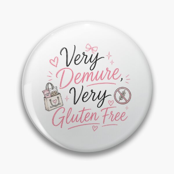 Item preview, Very Demure, Very Gluten Free – Funny Trend-Inspired Coeliac Design designed and sold by My Gluten Free Life UK.