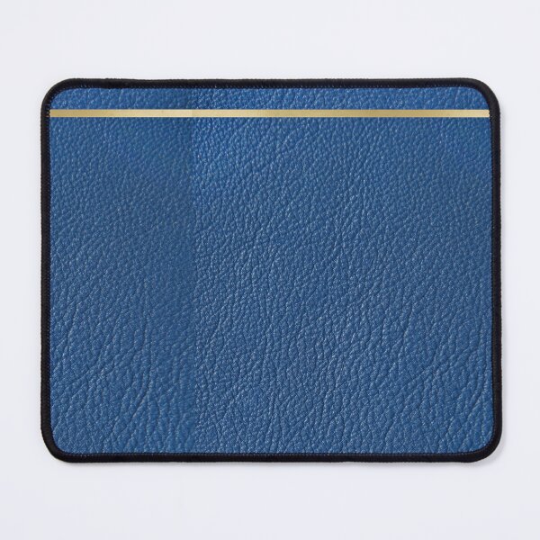 Item preview, Blue Leather and Brass designed and sold by RWalkerDesigns.