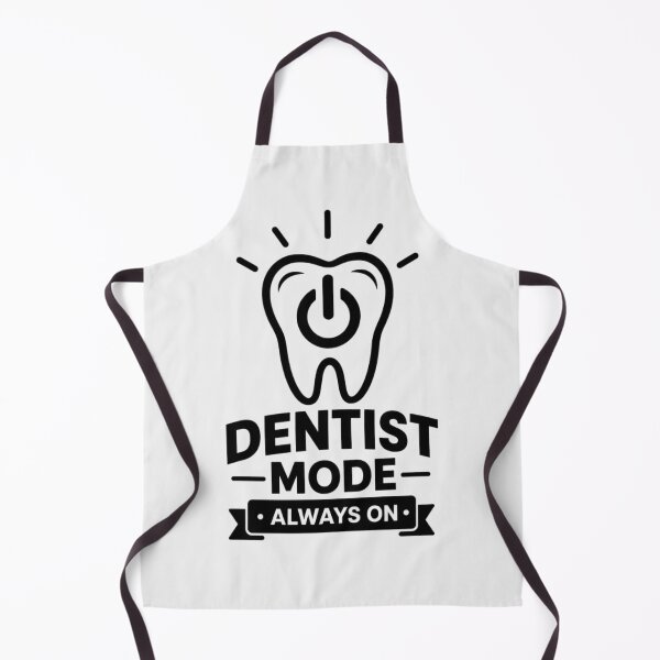 Item preview, Dentist Mode Always ON Funny Dentist Gift Dental Hygienist Tooth Design designed and sold by Mommy-Smile.