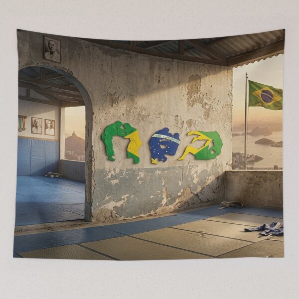 Item preview, Legado Brasileiro: The Spirit of Jiu-Jitsu designed and sold by Fei Long Design Hub.