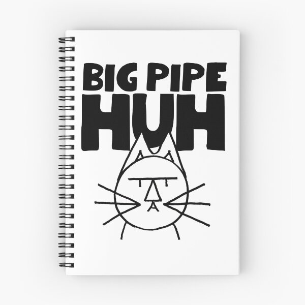 Item preview, FeltTipCat - Big Pipe, Huh? designed and sold by felttipcat.
