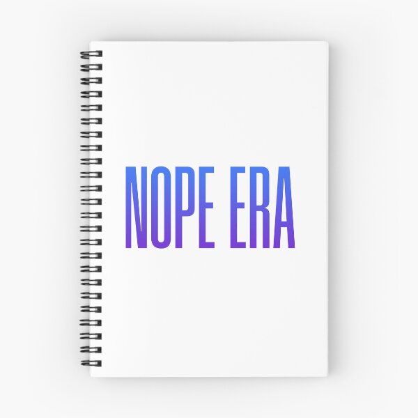 Item preview, Nope Era, Blue Funny Quotes designed and sold by Memes N Lore .