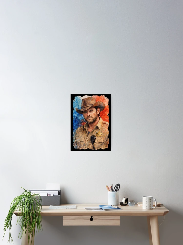 Thumbnail 2 of 3, Poster, Sheriff David Rilon designed and sold by G.C.JONES.