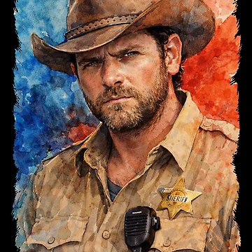 Artwork thumbnail, Sheriff David Rilon by G.C.JONES