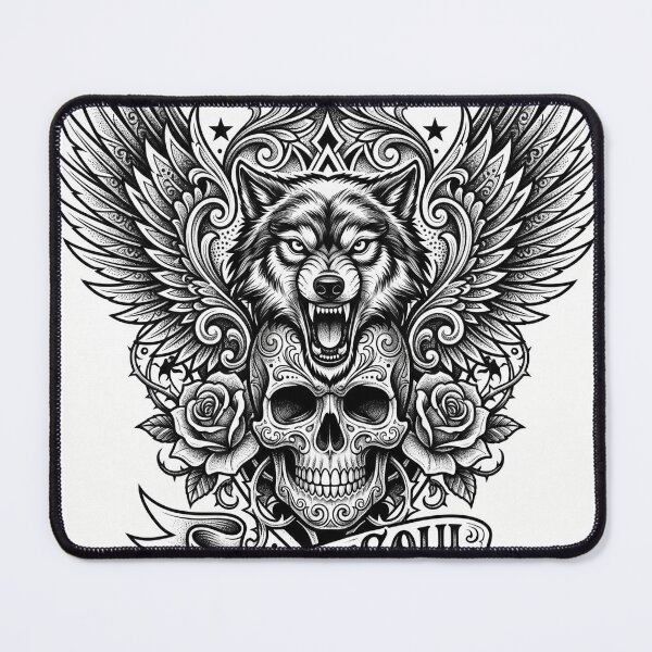 Item preview, Tattoo Art Ink Design | Body Art Illustration | Edgy Tattoo Inspired Graphics | Tattoo Culture Fashion Decor Accessories designed and sold by Beauty Hand LK.