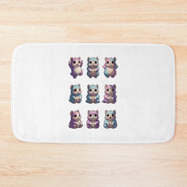 Item preview, Cute Pastel Furry Friends - Kawaii Animal Collection designed and sold by StudioPixelMix.