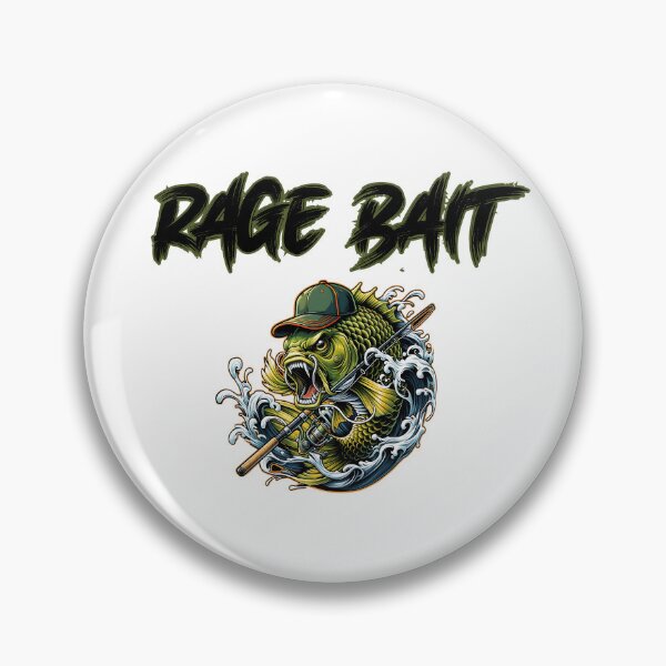 Item preview, Rage Bait Fishing designed and sold by EfiKrios.