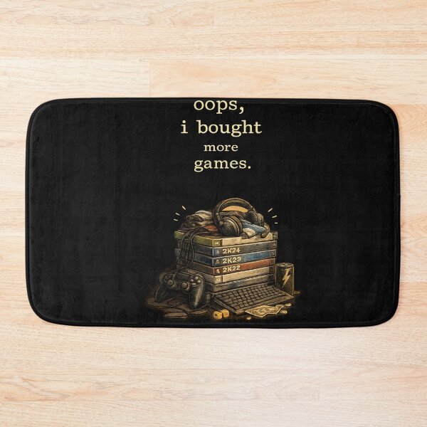 Item preview, Funny Gaming Shirt, Oops I Bought More Games Tee, Gamer Gift for Him, Video Game Lover Shirt, PC Gaming Tee designed and sold by greatmar1.