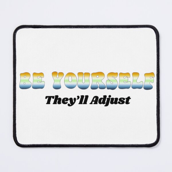 Item preview, AroAce Agender Be Yourself - They'll Adjust  designed and sold by Travelslightly.