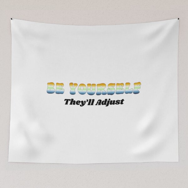 Item preview, AroAce Agender Be Yourself - They'll Adjust  designed and sold by Travelslightly.