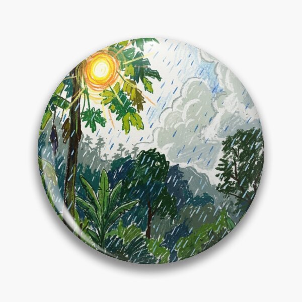 Item preview, Warm rain in the countryside designed and sold by CristianCEB.