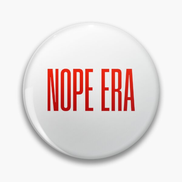 Item preview, Nope Era, Red Funny Quotes designed and sold by Memes N Lore .