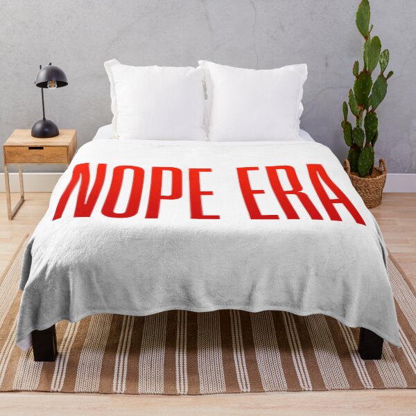 Item preview, Nope Era, Red Funny Quotes designed and sold by Memes N Lore .