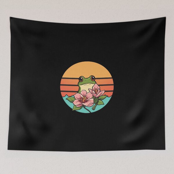 Item preview, Cute Frog with Sweet Mangolias Funny Gifts  designed and sold by Domel9674.