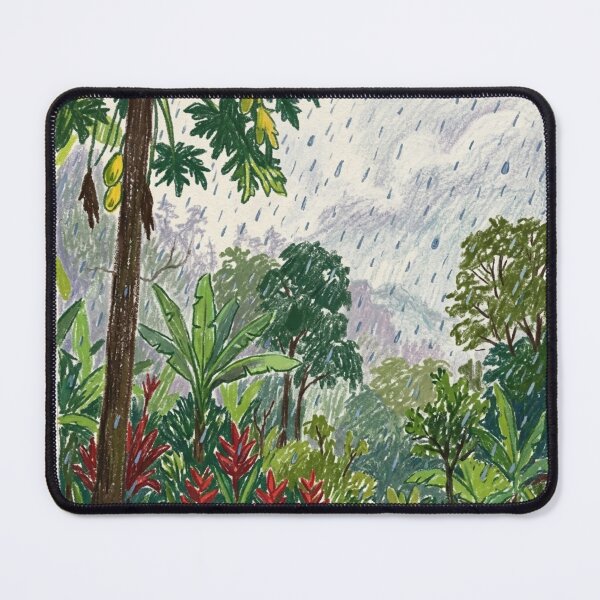 Item preview, Tropical rainforest in the rain designed and sold by CristianCEB.