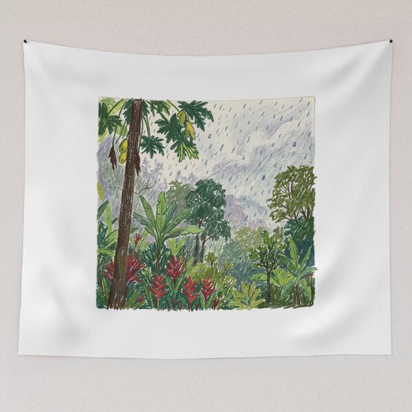 Item preview, Tropical rainforest in the rain designed and sold by CristianCEB.