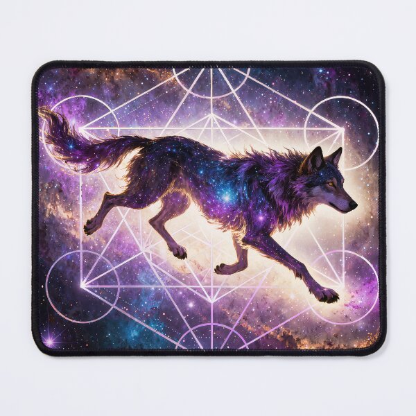 Item preview, Wolf of the Sacred Cosmos designed and sold by FireMelody.