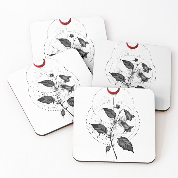 Item preview, Belladonna Moon | Poison Garden Gothic Botanical Art designed and sold by Ola-urb.