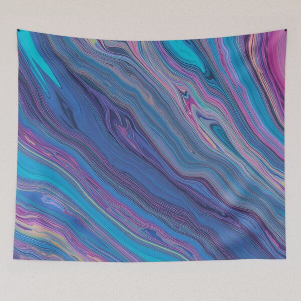 Item preview, Blue Purple Pink Colorful Marble designed and sold by SeaStarAlex.