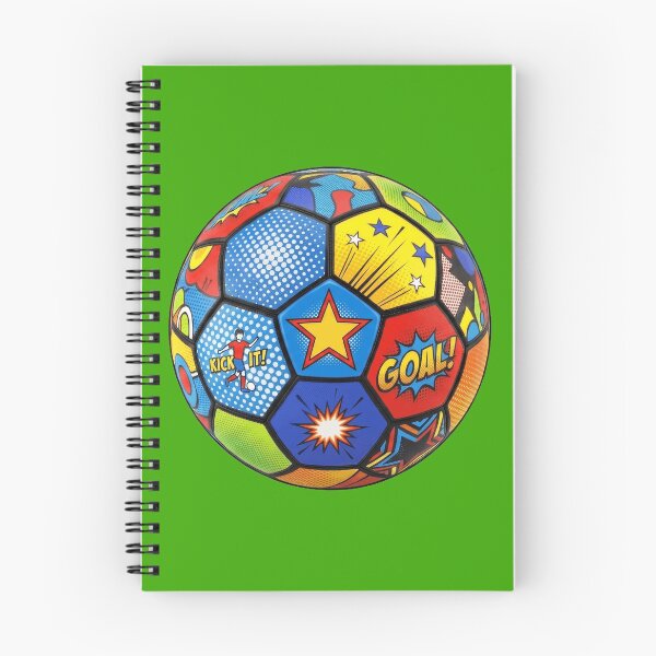 Item preview, Comic Book Pop Art Soccer Graphic Retro Halftone Design designed and sold by Terry Bain.