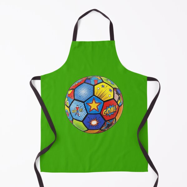 Item preview, Comic Book Pop Art Soccer Graphic Retro Halftone Design designed and sold by Terry Bain.