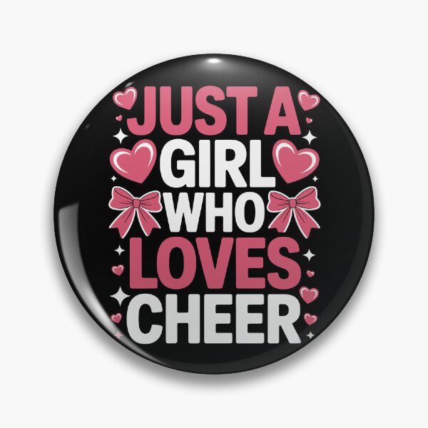 Item preview, Just a Girl Who Loves Cheer designed and sold by jkrphoto.