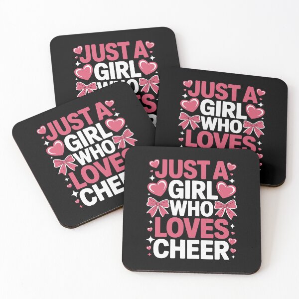 Item preview, Just a Girl Who Loves Cheer designed and sold by jkrphoto.