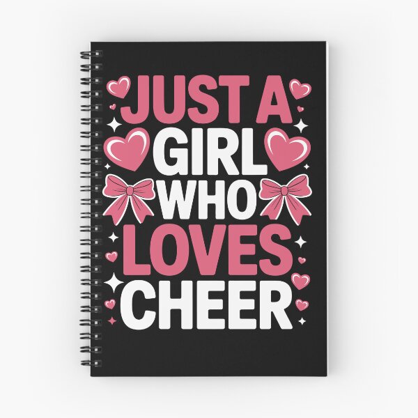 Item preview, Just a Girl Who Loves Cheer designed and sold by jkrphoto.