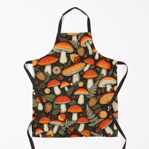 Item preview, Enchanted Forest Mushroom Pattern designed and sold by LuminaArtRO.