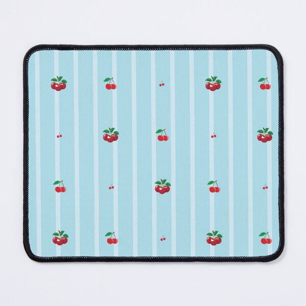 Item preview, Cherries pattern design over stripes designed and sold by AlicinaM.