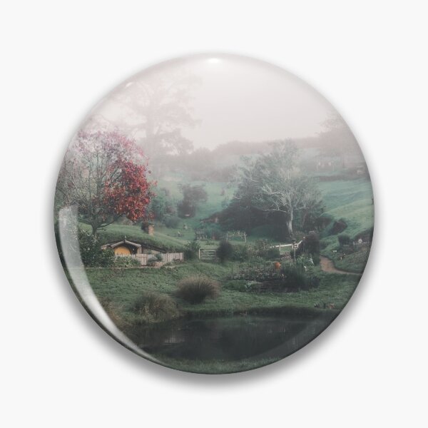 Item preview, Misty Morning in Hobbiton – The Shire, New Zealand designed and sold by PygmyTitan Photo.