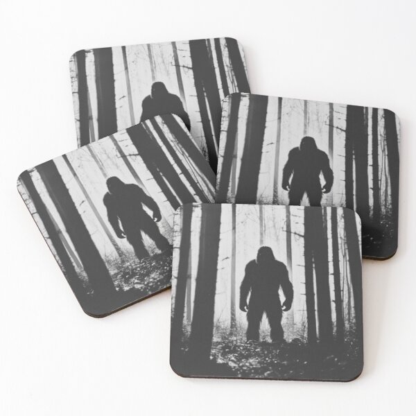 Item preview, Sasquatch Vintage Bigfoot Forest Art designed and sold by GSizzle1.