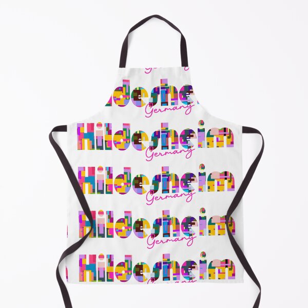 Item preview, Hildesheim, Germany, Vibrant Abstract City Typography Art designed and sold by Wanderful-roads.
