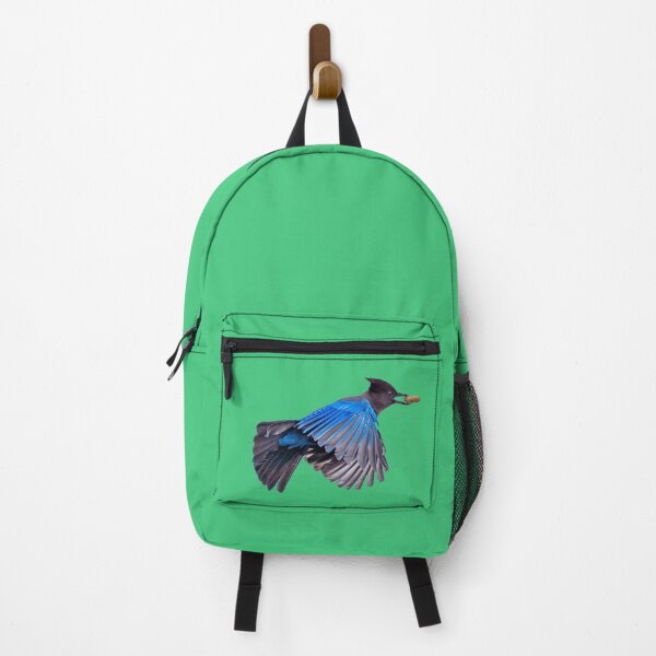 Item preview, Steller's Jay in Flight with Peanut designed and sold by WigOutlet.