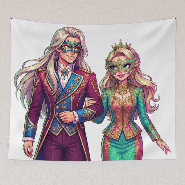 Item preview, A young man and a young woman. designed and sold by PP&RAINBOW SHOP.