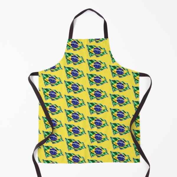 Item preview, Brazil Flag (Chrome Edition) designed and sold by LockedUp.