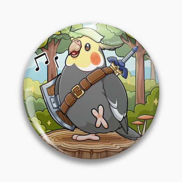 Item preview, Swordsman Cockatiel designed and sold by Maryoshi-143.