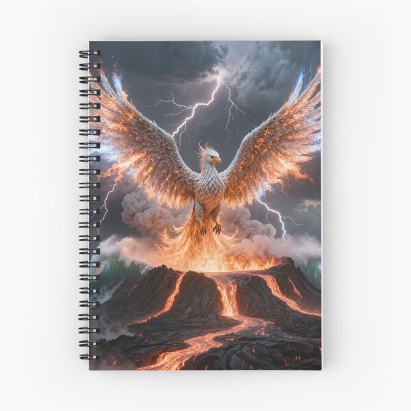 Item preview, Phoenix Rising from the Abyss designed and sold by FireMelody.