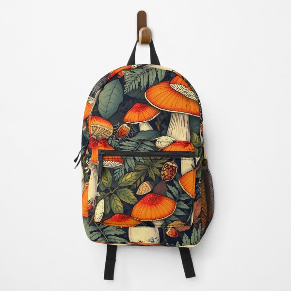 Item preview, Mushroom Enchanted Forest Pattern designed and sold by LuminaArtRO.