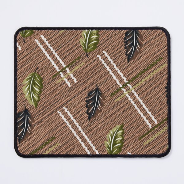 Item preview, Vintage Botanical Leaf Stripe Throw Blanket Pattern designed and sold by CoolGTees.