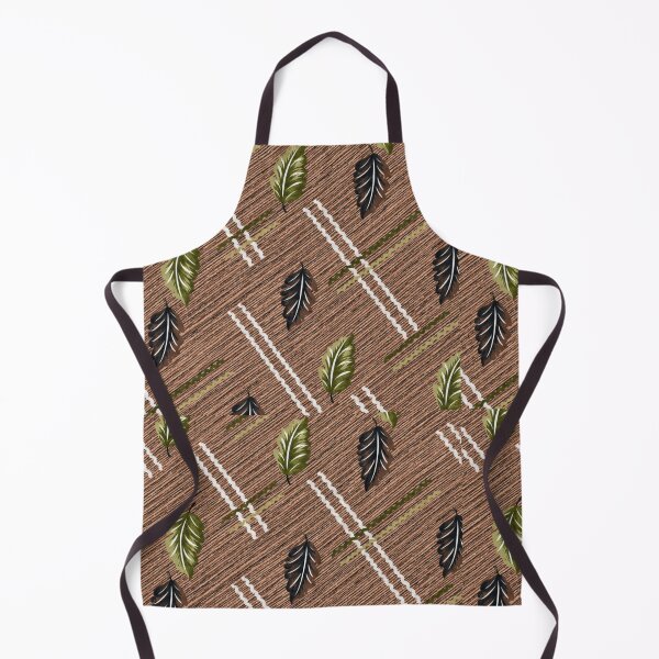 Item preview, Vintage Botanical Leaf Stripe Throw Blanket Pattern designed and sold by CoolGTees.