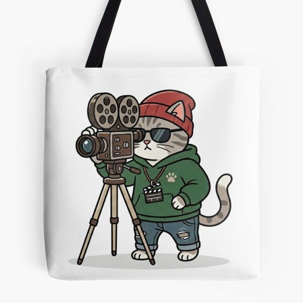 Item preview, Funny Filmmaker Cat Director Indie Movie Maker designed and sold by Wild Horizon Studio.