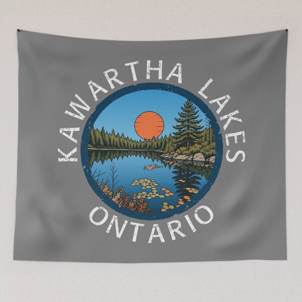 Item preview, Kawartha Lakes – Ontario (with White Lettering) designed and sold by VelvetRoom.