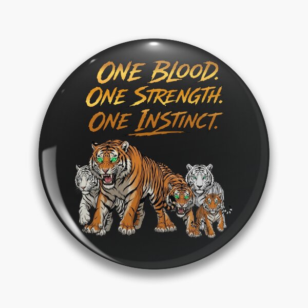 Item preview, Tiger Family Unity – One Blood One Strength One Instinct Tiger Pack Design designed and sold by mikemuchu.
