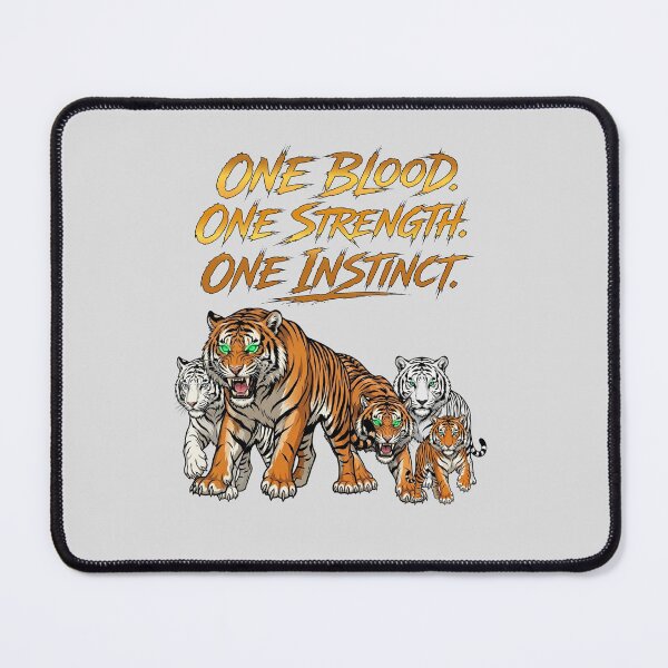 Item preview, Tiger Family Unity – One Blood One Strength One Instinct Tiger Pack Design designed and sold by mikemuchu.