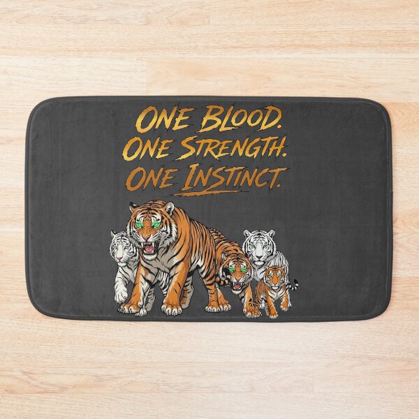 Item preview, Tiger Family Unity – One Blood One Strength One Instinct Tiger Pack Design designed and sold by mikemuchu.