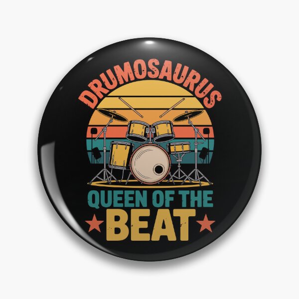 Item preview, Drumosaurus Queen of the Beat designed and sold by jkrphoto.