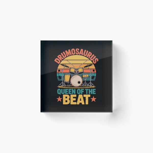 Item preview, Drumosaurus Queen of the Beat designed and sold by jkrphoto.